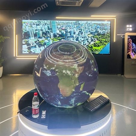 BNTY0003高清内投球幕 球屏联动系统 大型企业活动展示 球幕球屏联动投影系统
