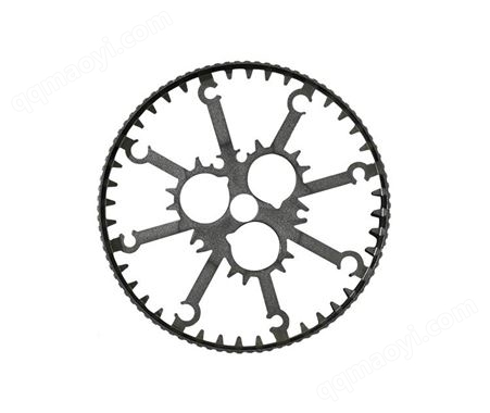 深圳厂家庭院灯散热器外壳加工制作-银色来图订制