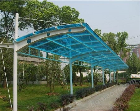 车棚遮雨棚价格厂家专业制作充电桩雨棚保质保量