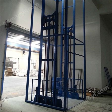 货物升降机自动升降平台车升高8米10米升降机电动液压高空升降台