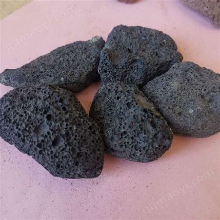 厂家批发火山石 园林绿化污水处理火山石 造景用多孔火山岩