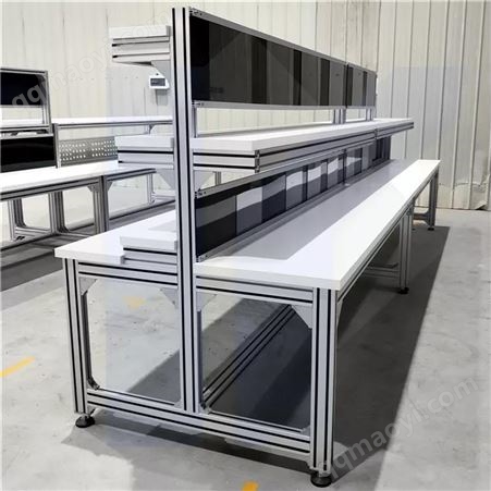 YH-GZT-6定制双边防静电工作台 流水线重型工作桌 全手工制作