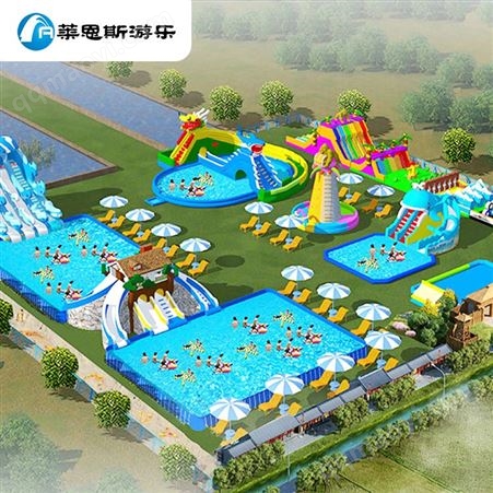 水上乐园设施-充气水乐园-水上乐园设备-动漫水乐园 莱恩斯